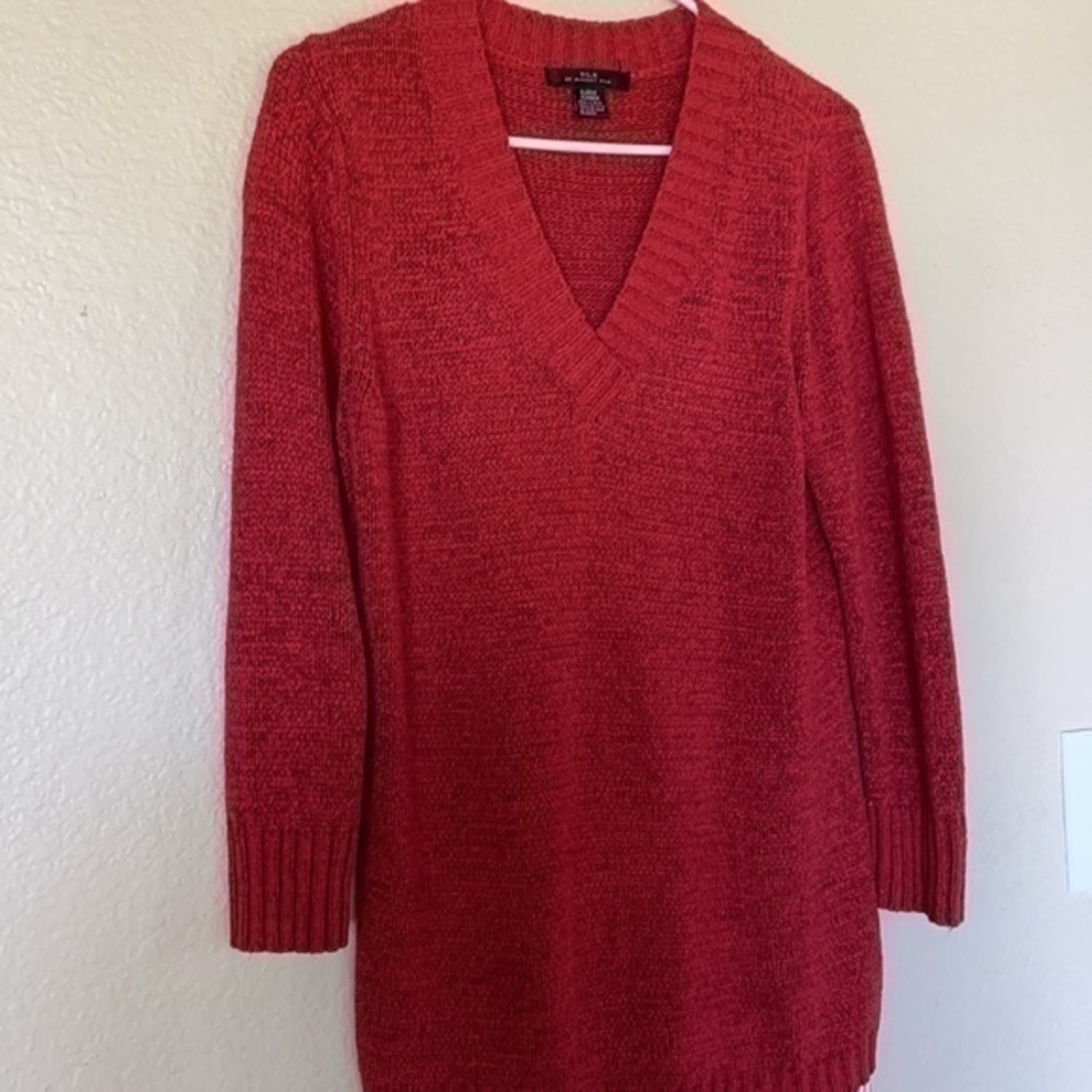 Silx by August Silk red sweater xl - Picture 5 of 8